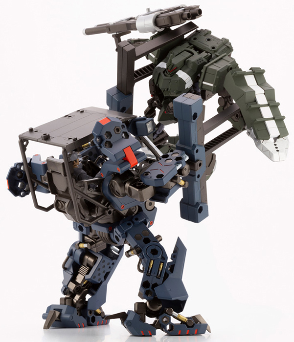 Booster Pack 006 Forklift Dark Blue Version 1/24 Scale Model Kit | Hexa Gear | Kotobukiya