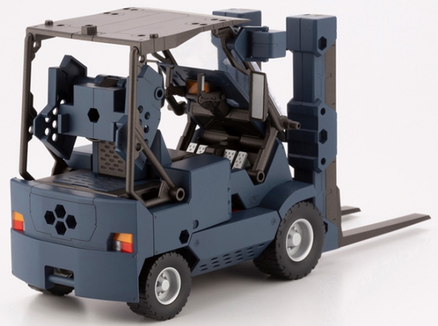 Booster Pack 006 Forklift Dark Blue Version 1/24 Scale Model Kit | Hexa Gear | Kotobukiya