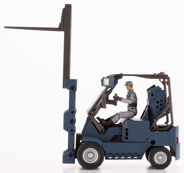 Booster Pack 006 Forklift Dark Blue Version 1/24 Scale Model Kit | Hexa Gear | Kotobukiya