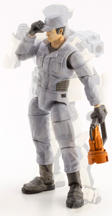 Engineer Governor Version A 1/24 Scale Model Kit Set | Hexa Gear | Kotobukiya