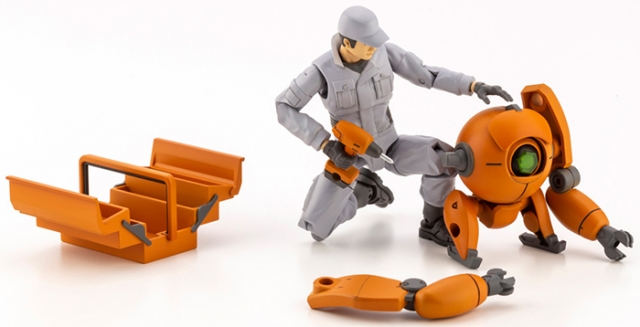 Engineer Governor Version A 1/24 Scale Model Kit Set | Hexa Gear | Kotobukiya