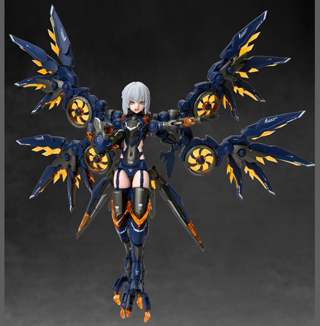 Hurricane Assault Revenger (Prototype Yaeger) Model Kit | Cyber Forest Fantasy Girls | Nuke Matrix