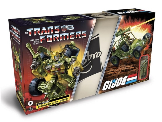 Bumblebee A.W.E. Striker and Stalker Figure Set | G.I. Joe | Transformers Collaborative