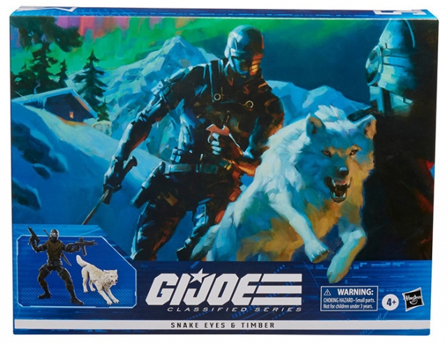 Snake Eyes and Timber Version 2 6-Inch Scale | G.I. Joe Classified Series