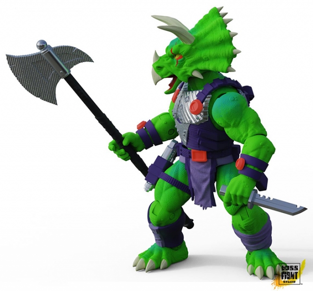 Triax Skiver 1/12 Scale | Saurozoic Warriors | Boss Fight Studio