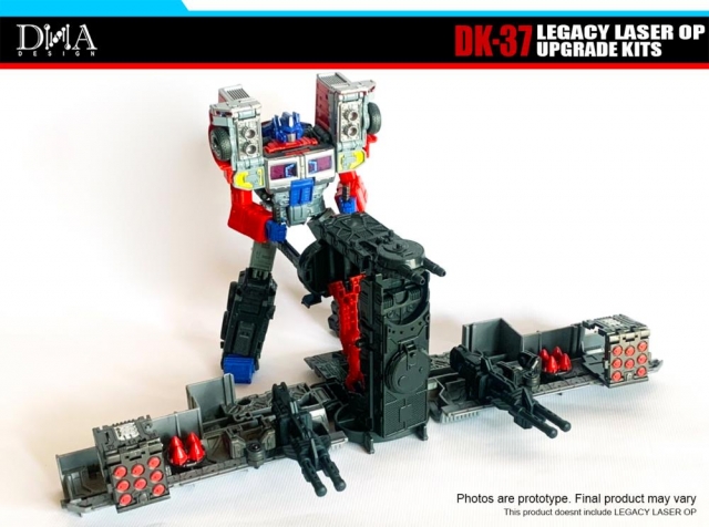 DK-37 Upgrade Kit for Transformers Legacy Laser Optimus Prime | Dna Design | Upgrade Kit