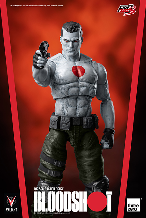 Bloodshot 1/12 Scale FigZero S | Valiant Comics | Threezero