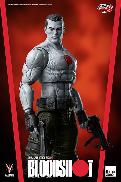 Bloodshot 1/12 Scale FigZero S | Valiant Comics | Threezero