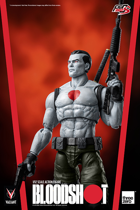 Bloodshot 1/12 Scale FigZero S | Valiant Comics | Threezero