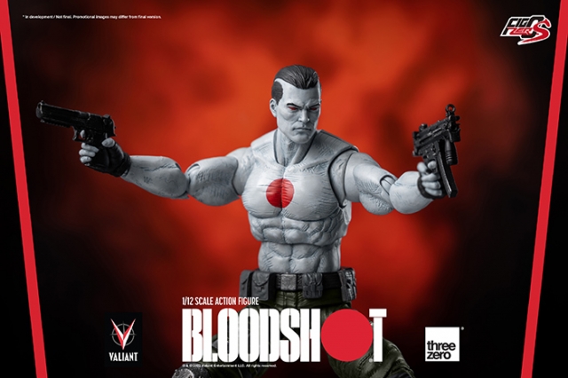 Bloodshot 1/12 Scale FigZero S | Valiant Comics | Threezero