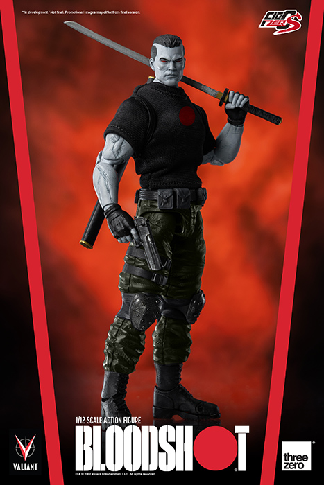 Bloodshot 1/12 Scale FigZero S | Valiant Comics | Threezero
