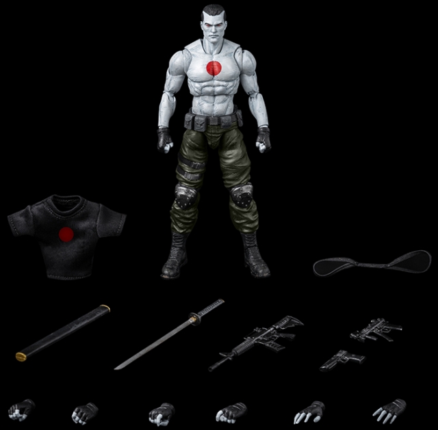 Bloodshot 1/12 Scale FigZero S | Valiant Comics | Threezero