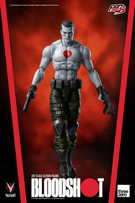 Bloodshot 1/12 Scale FigZero S | Valiant Comics | Threezero