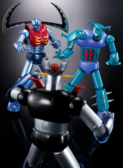 GX-25R Garada K-7 and GX-26R Doublas M-2 Soul of Chogokin | Mazinger Z | Bandai Tamashii Nations