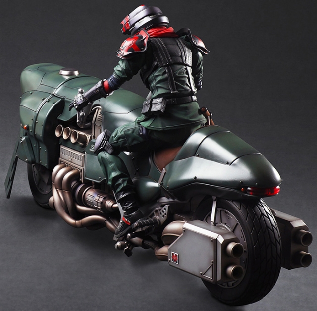 Shinra Elite Security Officer and Motorcycle Set Play Arts Kai | Final Fantasy VII: Remake | Square Enix