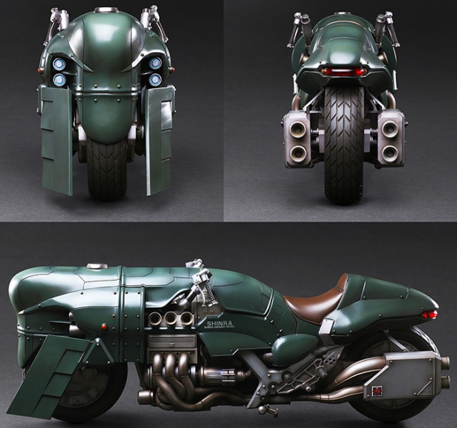 Shinra Elite Security Officer and Motorcycle Set Play Arts Kai | Final Fantasy VII: Remake | Square Enix