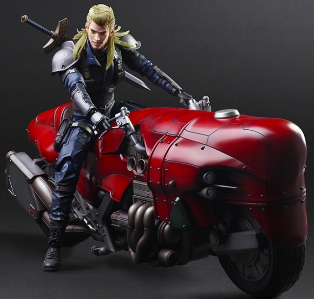 Roche and Motorcycle Set Play Arts Kai | Final Fantasy VII: Remake | Square Enix