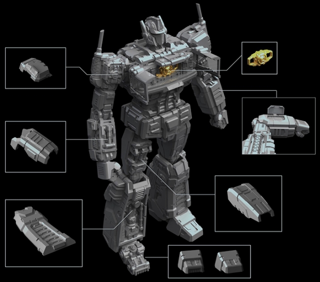 MMT-01 Commander | Metal Mechanic | Mechanic Toys
