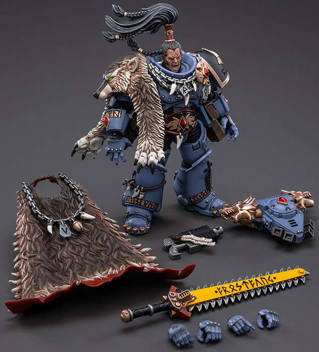 Space Wolves Ragnar Blackmane 1/18 Scale | Warhammer 40K | Joy Toy 