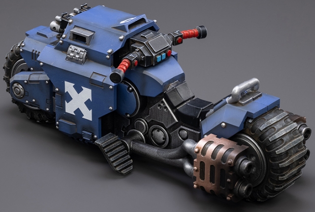 Ultramarines Outrider Bike 1/18 Scale | Warhammer 40K | Joy Toy