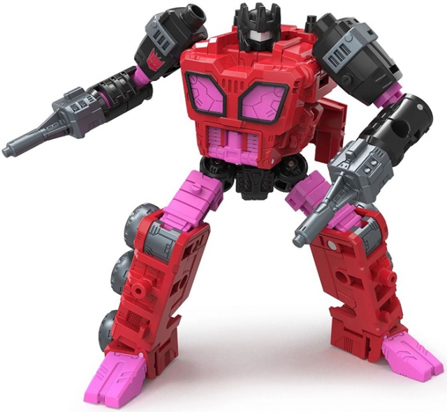 Decepticon Slicer with Exo-Suit IDW Shattered Glass Deluxe Class | Transformers Generations Shattered Glass Collection