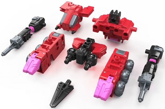 Decepticon Slicer with Exo-Suit IDW Shattered Glass Deluxe Class | Transformers Generations Shattered Glass Collection