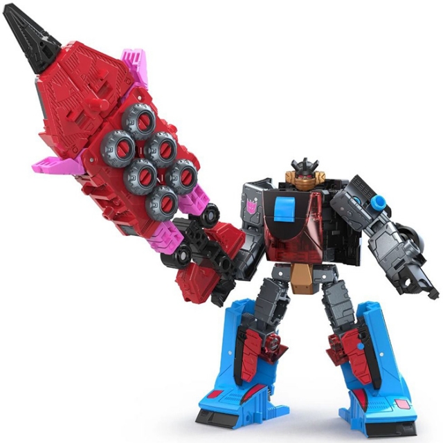 Decepticon Slicer with Exo-Suit IDW Shattered Glass Deluxe Class | Transformers Generations Shattered Glass Collection