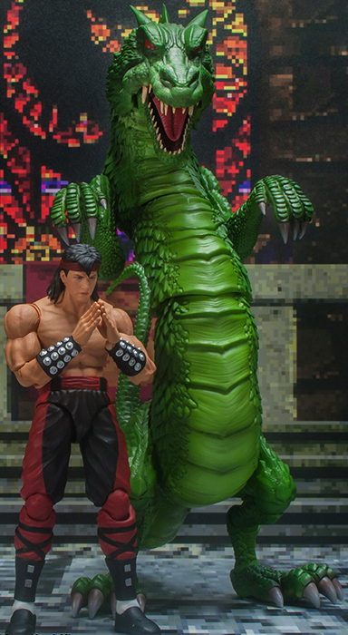 Liu Kang and Dragon 1:12 Scale Figure I Mortal Kombat | Storm Collectibles