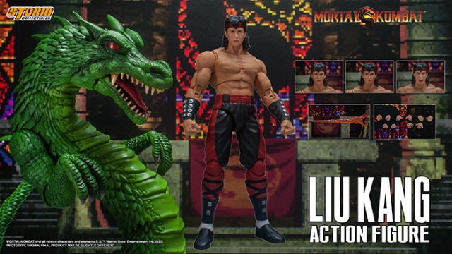 Liu Kang and Dragon 1:12 Scale Figure I Mortal Kombat | Storm Collectibles