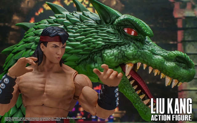 Liu Kang and Dragon 1:12 Scale Figure I Mortal Kombat | Storm Collectibles