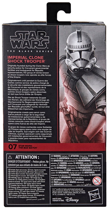 Imperial Clone Shock Trooper 6-Inch Scale | The Bad Batch | Star Wars The Black Series
