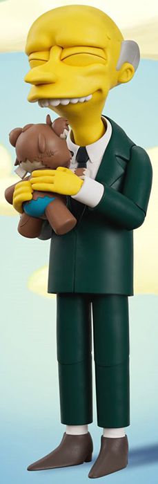 Montgomery Burns 7-inch Scale | The Simpsons Ultimates | Super7