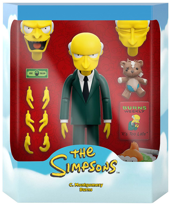 Montgomery Burns 7-inch Scale | The Simpsons Ultimates | Super7