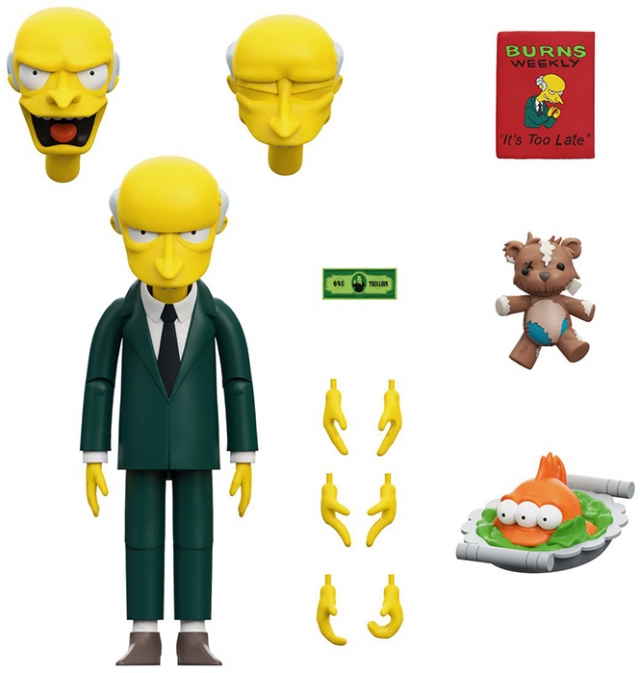 Montgomery Burns 7-inch Scale | The Simpsons Ultimates | Super7