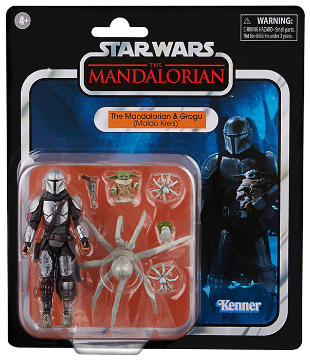 The Mandalorian and Grogu (Maldo Kreis) 3.75-Inch Scale | Star Wars The Black Series