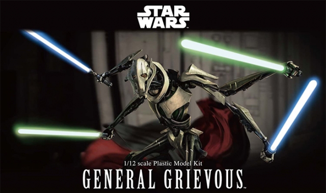 General Grievous 1/12 Scale Model Kit | Star Wars: Revenge of the Sith | Bandai Spirits 