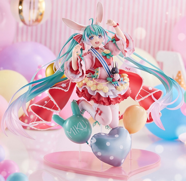 Hatsune Miku Birthday 2021 Pretty Rabbit Version 1/7 Scale Spiritale | Vocaloid | Taito