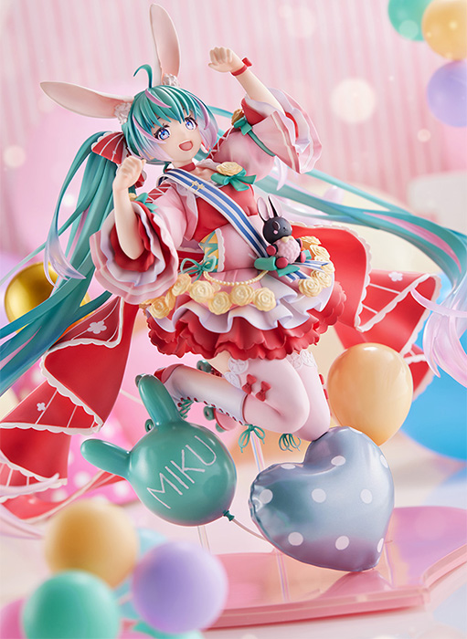 Hatsune Miku Birthday 2021 Pretty Rabbit Version 1/7 Scale Spiritale | Vocaloid | Taito