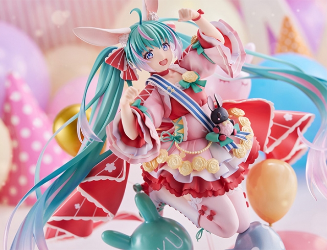 Hatsune Miku Birthday 2021 Pretty Rabbit Version 1/7 Scale Spiritale | Vocaloid | Taito