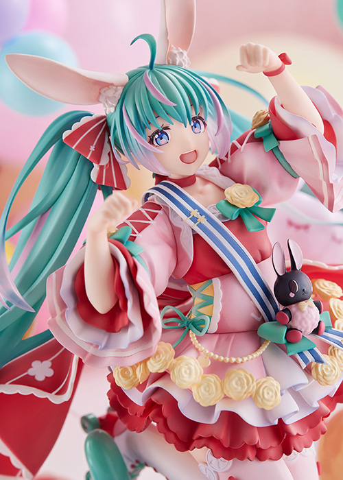 Hatsune Miku Birthday 2021 Pretty Rabbit Version 1/7 Scale Spiritale | Vocaloid | Taito