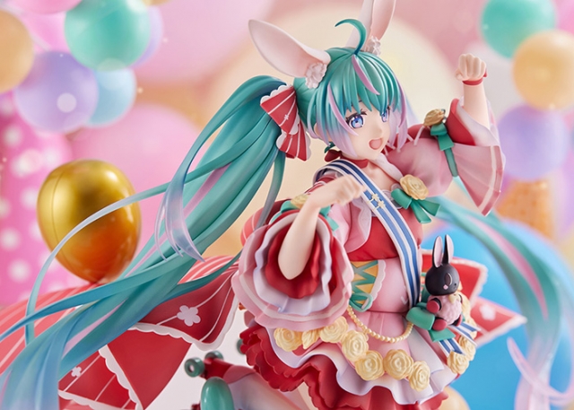 Hatsune Miku Birthday 2021 Pretty Rabbit Version 1/7 Scale Spiritale | Vocaloid | Taito