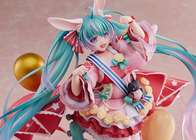 Hatsune Miku Birthday 2021 Pretty Rabbit Version 1/7 Scale Spiritale | Vocaloid | Taito