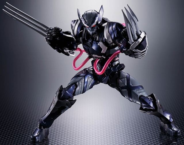 Venom Symbiote Wolverine Tech-On Avengers S.H. Figuarts | Bandai Tamashii Nations | Marvel