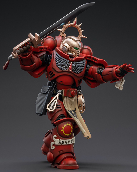 Blood Angels Primaris Lieutenant Tolmeron 1/18 Scale | Warhammer 40K | Joy Toy