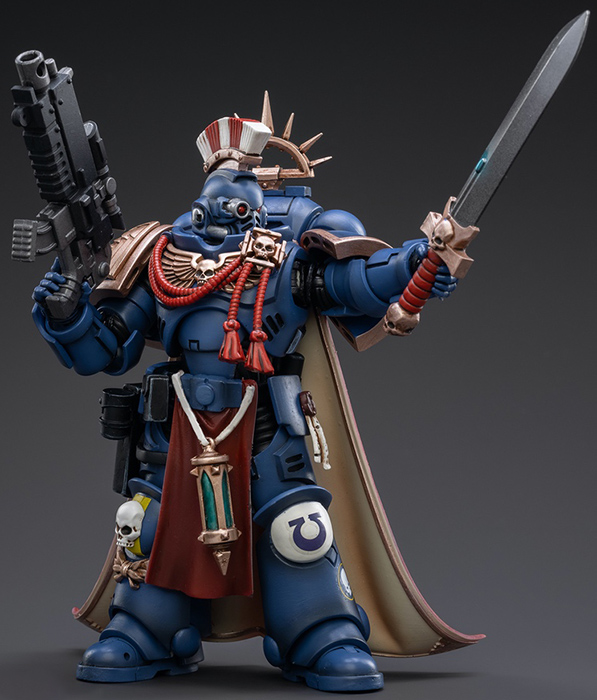 Ultramarines Primaris Captain Sidonicus 1/18 Scale | Warhammer 40K | Joy Toy