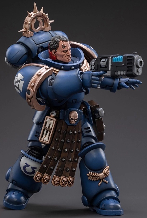 Ultramarines Veteran Sergeant Icastus 1/18 Scale | Warhammer 40K | Joy Toy