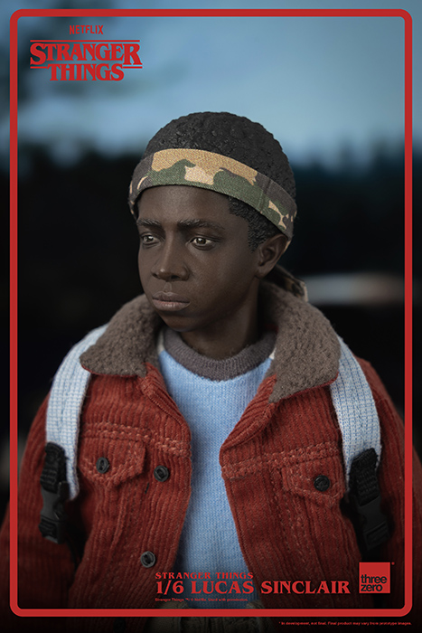 Lucas Sinclair 1:6 Scale Figure | Stranger Things | Threezero