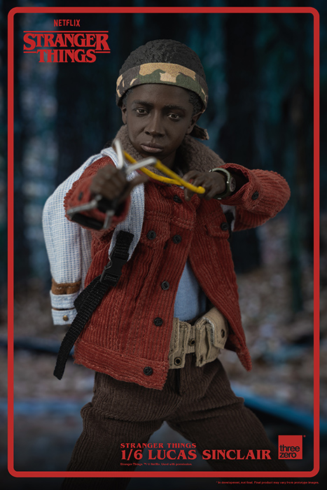 Lucas Sinclair 1:6 Scale Figure | Stranger Things | Threezero