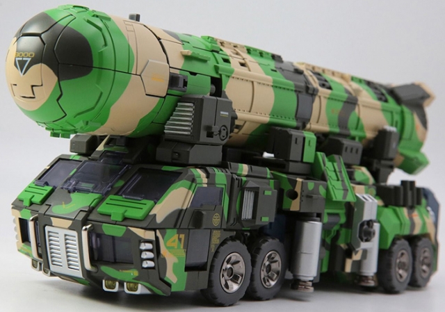 STC-01NB-AP Supreme Tactical Commander Nuclear Blast Version Upgrade Parts | TFC Toys