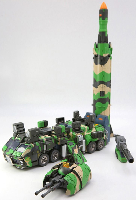 STC-01NB-AP Supreme Tactical Commander Nuclear Blast Version Upgrade Parts | TFC Toys